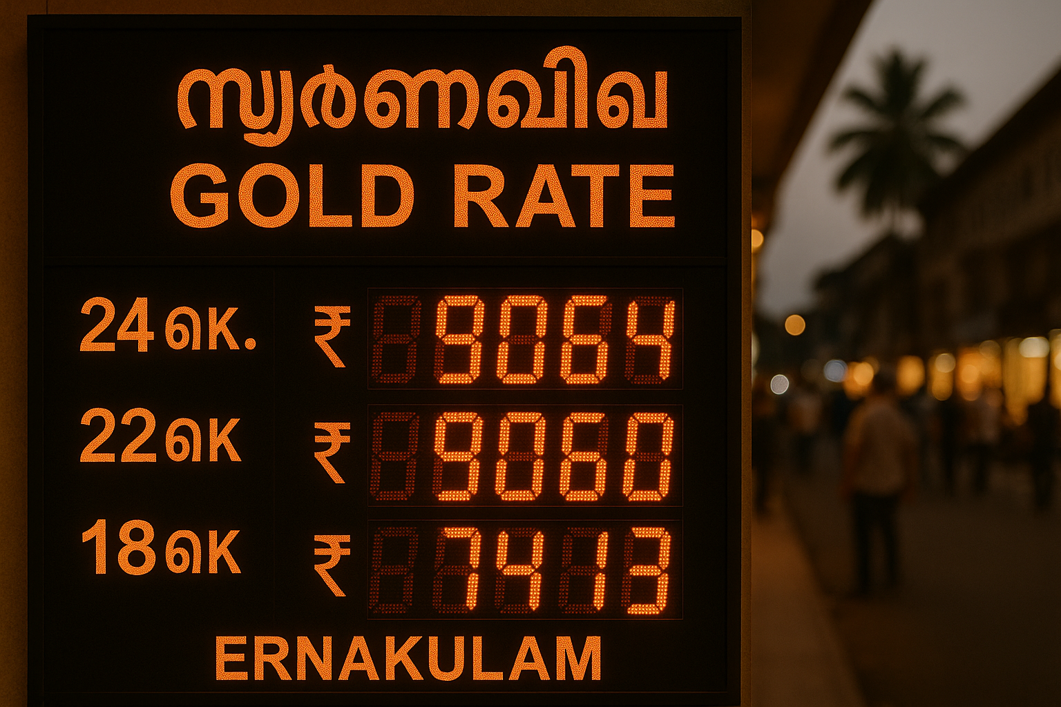 Ernakulam gold rate